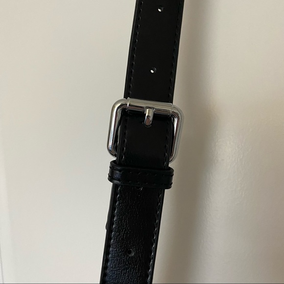 NWOT Heshe Leather Handbag/Tote/Purse BLACK - Picture 7 of 10